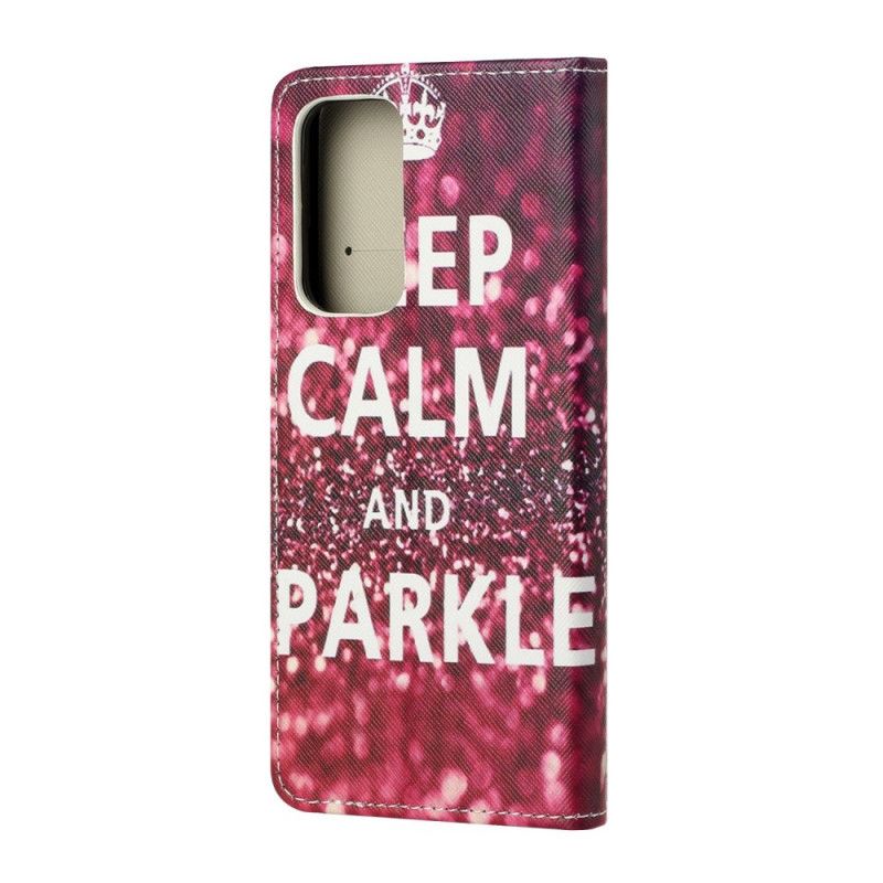 Housse Xiaomi Mi 10t / 10t Pro Keep Calm And Sparkle