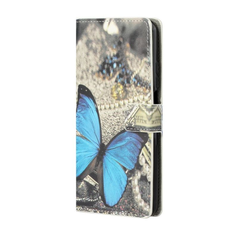 Housse Xiaomi Mi 10t / 10t Pro Papillon Bleu