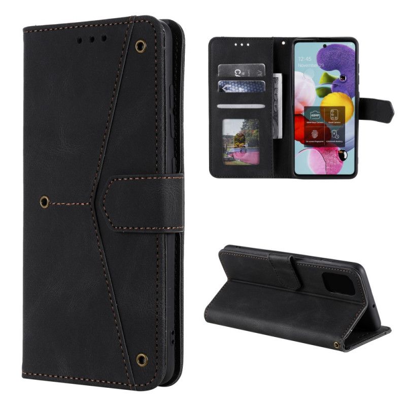 Housse Xiaomi Mi 10t / 10t Pro Style Cuir Coutures