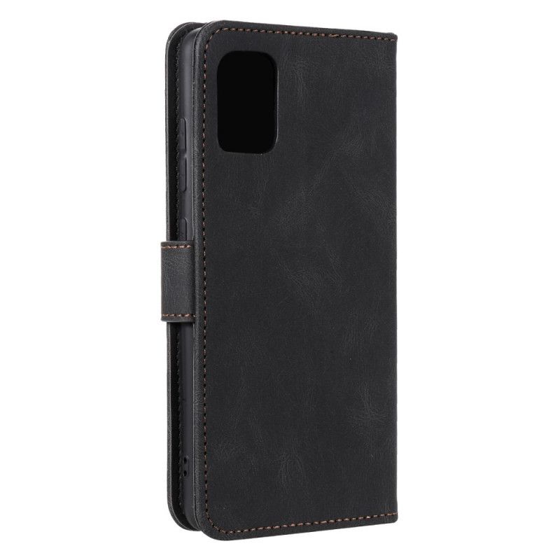 Housse Xiaomi Mi 10t / 10t Pro Style Cuir Coutures