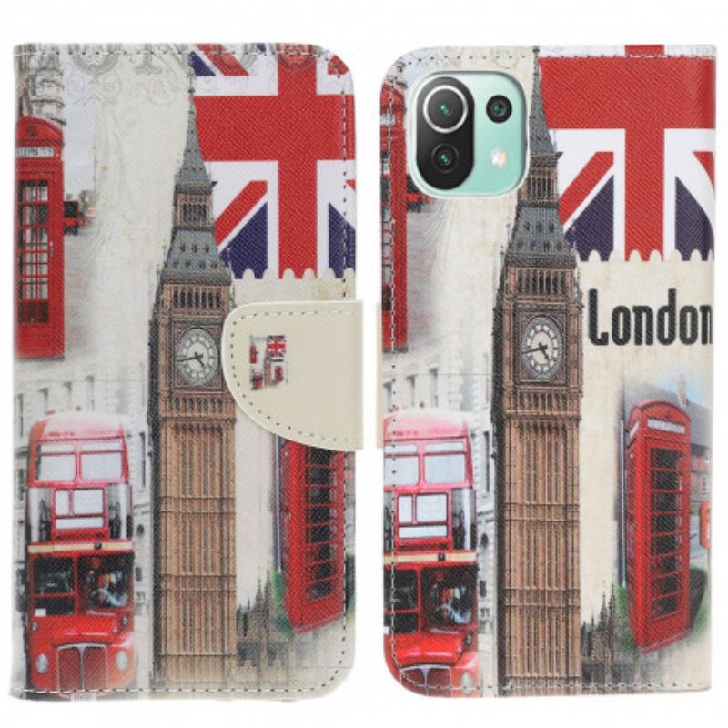 Housse Xiaomi Mi 11 Lite 5G NE / 11 Lite 4G / 5G London Life