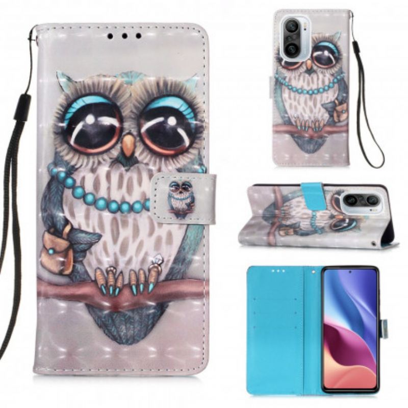 Housse Xiaomi Mi 11i 5G / Poco F3 Miss Hibou