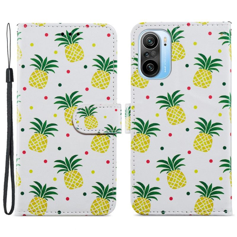 Housse Xiaomi Mi 11i 5G / Poco F3 Multiples Ananas