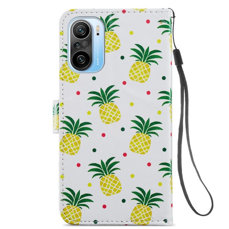 Housse Xiaomi Mi 11i 5G / Poco F3 Multiples Ananas