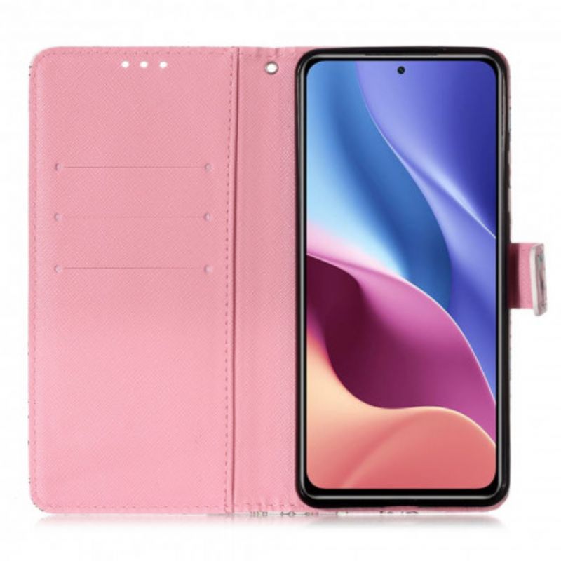 Housse Xiaomi Mi 11i 5G / Poco F3 Papillons Rouges