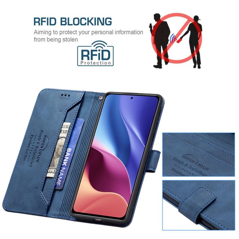 Housse Xiaomi Mi 11i 5G / Poco F3 Rfid Binfen Color