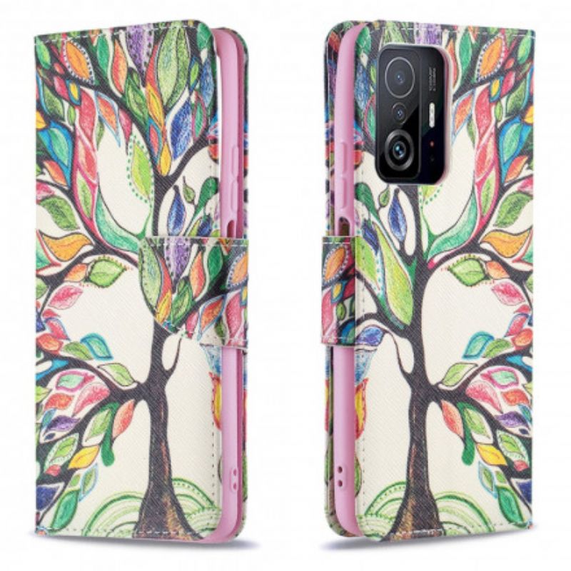 Housse Xiaomi Mi 11T / 11T Pro Arbre Coloré