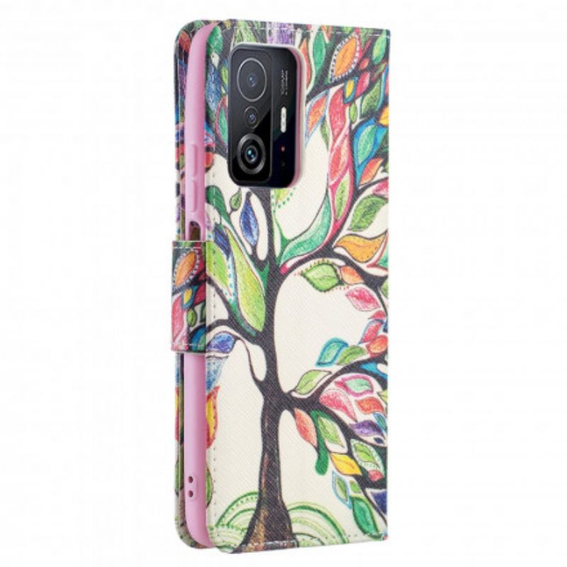 Housse Xiaomi Mi 11T / 11T Pro Arbre Coloré