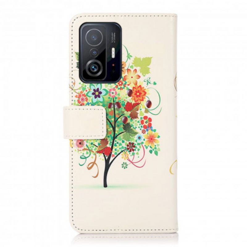 Housse Xiaomi Mi 11T / 11T Pro Arbre Fleuri