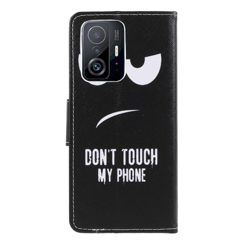 Housse Xiaomi Mi 11T / 11T Pro Don't Touch My Phone