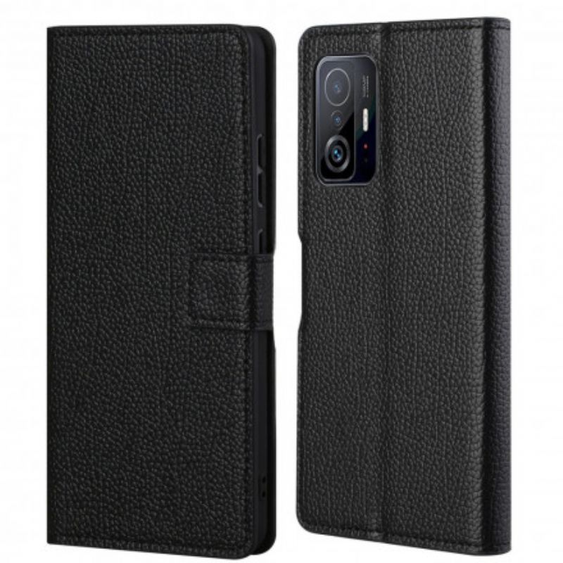 Housse Xiaomi Mi 11T / 11T Pro Effet Cuir Grain Litchi