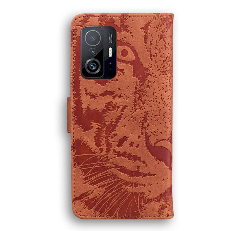 Housse Xiaomi Mi 11T / 11T Pro Empreinte Face De Tigre