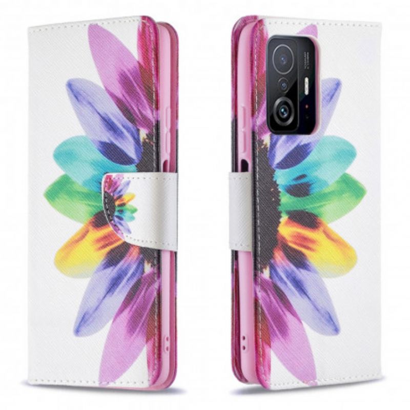 Housse Xiaomi Mi 11T / 11T Pro Fleur Aquarelle