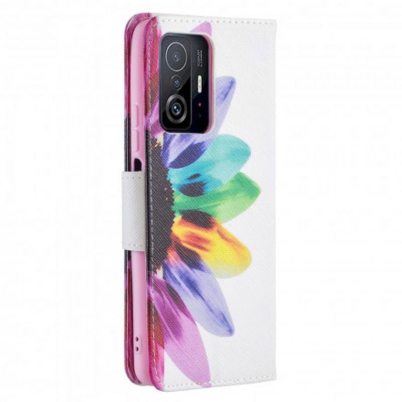 Housse Xiaomi Mi 11T / 11T Pro Fleur Aquarelle