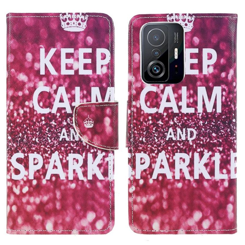 Housse Xiaomi Mi 11T / 11T Pro Keep Calm And Sparkle