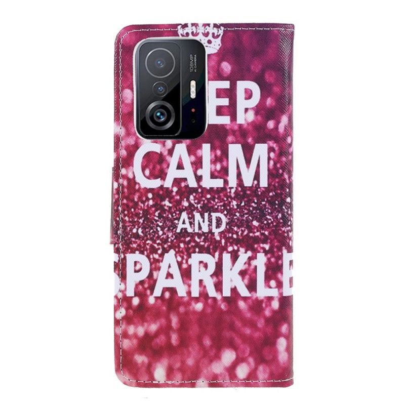 Housse Xiaomi Mi 11T / 11T Pro Keep Calm And Sparkle