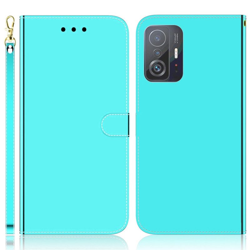 Housse Xiaomi Mi 11T / 11T Pro Simili Cuir Couverture Miroir