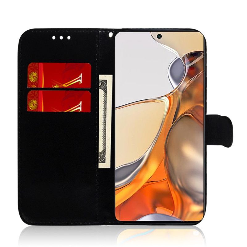 Housse Xiaomi Mi 11T / 11T Pro Simili Cuir Couverture Miroir