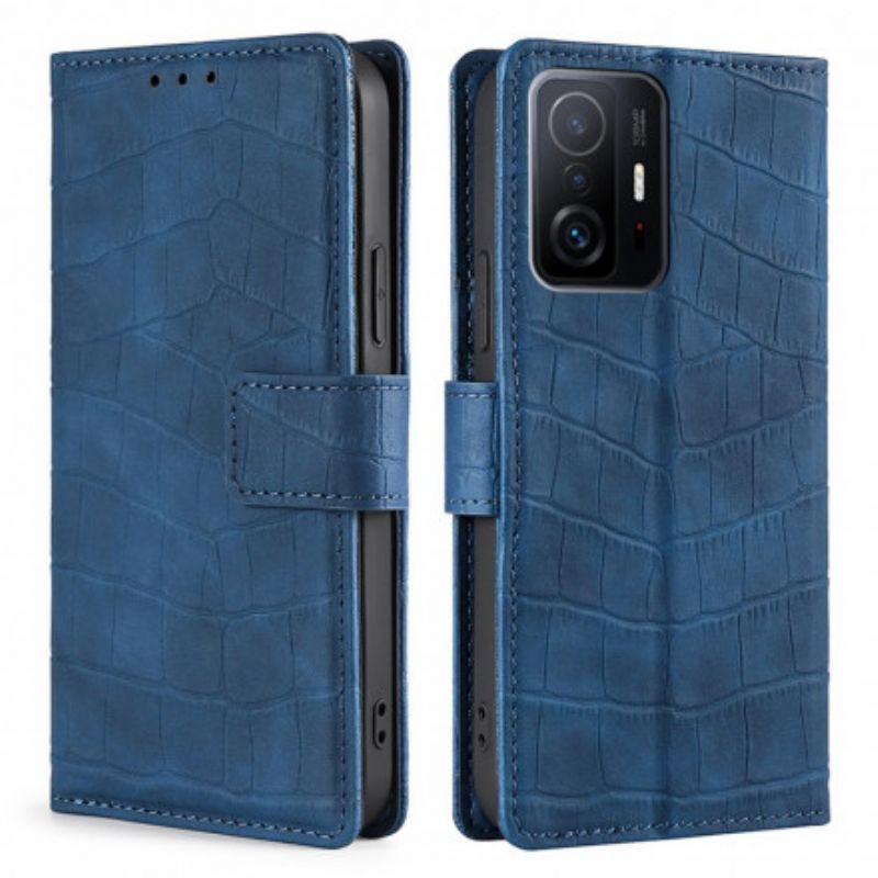 Housse Xiaomi Mi 11T / 11T Pro Skin-touch Crocodile