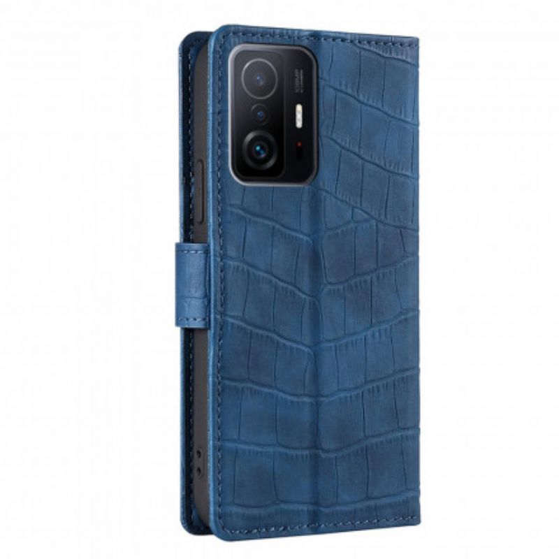 Housse Xiaomi Mi 11T / 11T Pro Skin-touch Crocodile