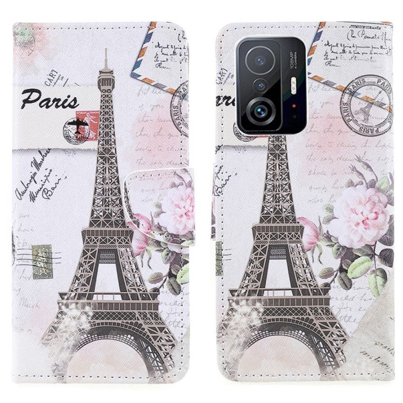 Housse Xiaomi Mi 11T / 11T Pro Tour Eiffel Rétro