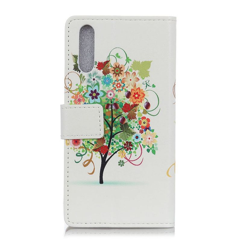 Housse Xiaomi Mi 9 Lite Arbre Fleuri