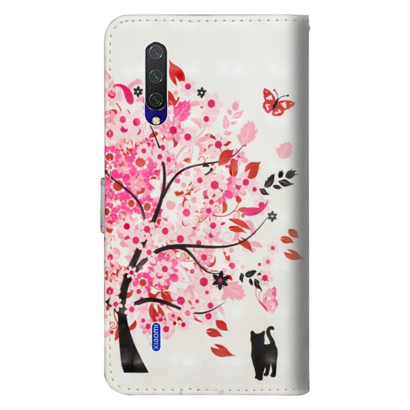 Housse Xiaomi Mi 9 Lite Arbre Rose