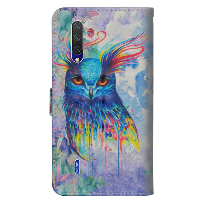 Housse Xiaomi Mi 9 Lite Oiseau Aquarelle