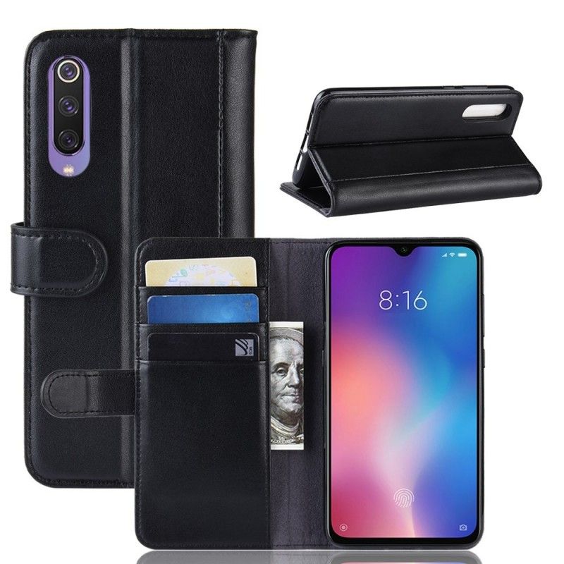 Housse Xiaomi Mi 9 Se Cuir Fendu