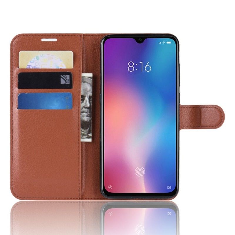 Housse Xiaomi Mi 9 Se Litchi Rétro