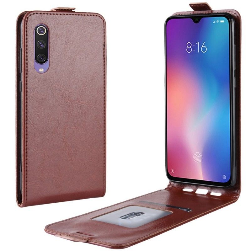 Housse Xiaomi Mi 9 Se Rabattable Retro