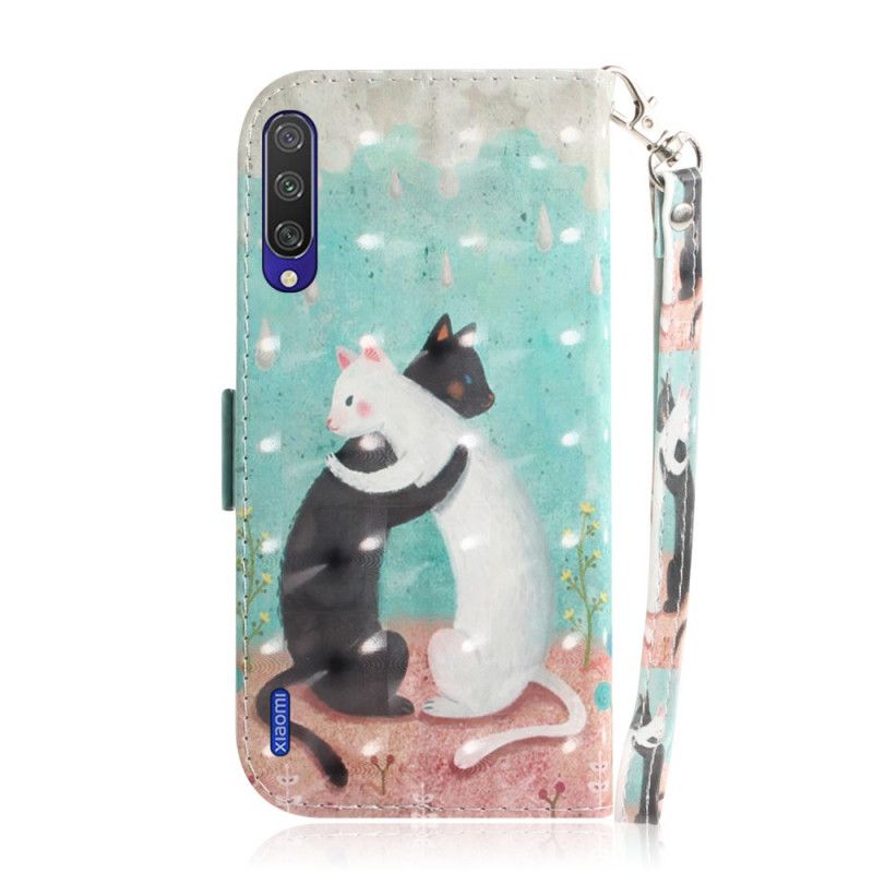 Housse Xiaomi Mi A3 Amis Chats À Lanière