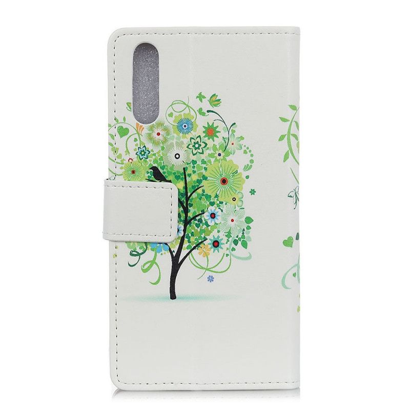 Housse Xiaomi Mi A3 Arbre Fleuri