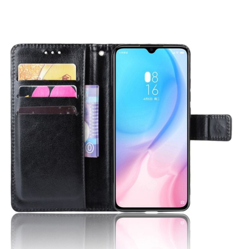 Housse Xiaomi Mi A3 Design Cuir Avec Lanière