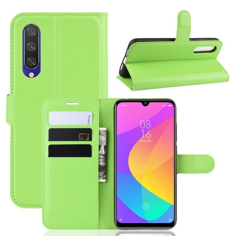 Housse Xiaomi Mi A3 Effet Cuir Litchi Premium