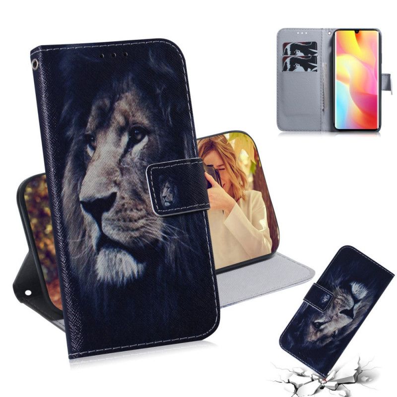 Housse Xiaomi Mi Note 10 Lite Dreaming Lion