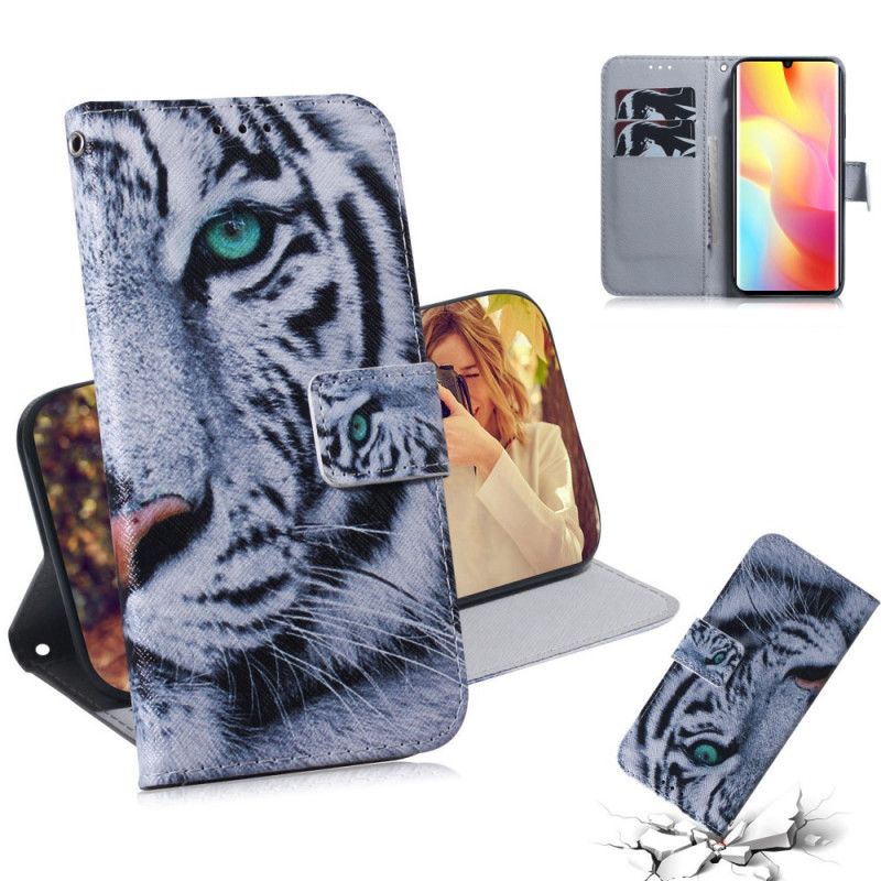 Housse Xiaomi Mi Note 10 Lite Face De Tigre