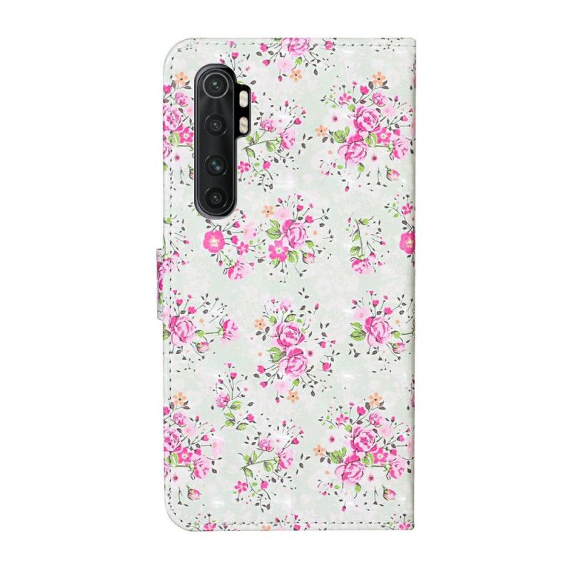 Étui Housse Xiaomi Mi Note 10 Lite Fleurs Liberty Design