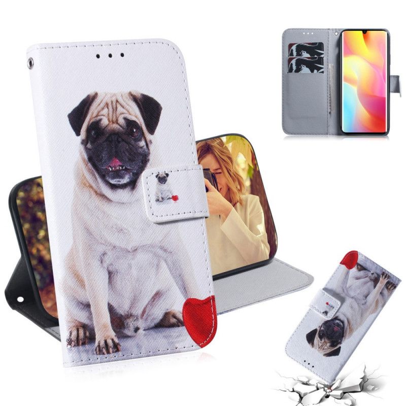 Housse Xiaomi Mi Note 10 Lite Pug Dog