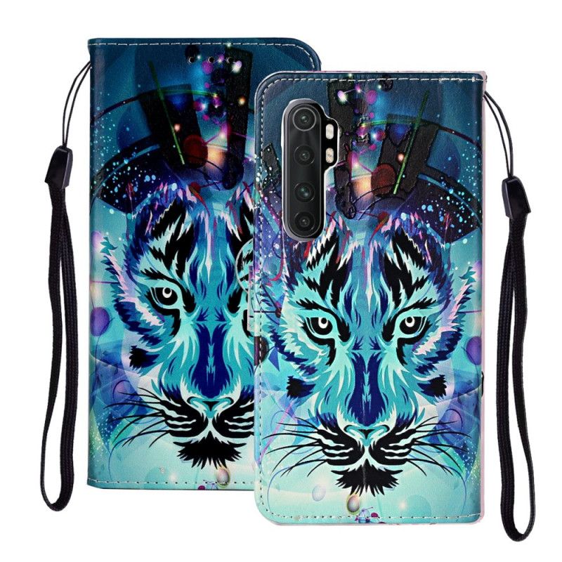 Housse Xiaomi Mi Note 10 Lite Tigre Des Glaces