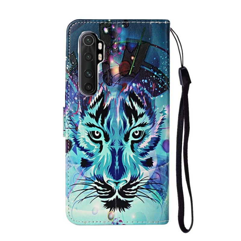 Housse Xiaomi Mi Note 10 Lite Tigre Des Glaces