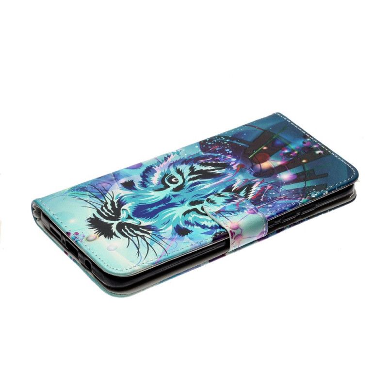 Housse Xiaomi Mi Note 10 Lite Tigre Des Glaces