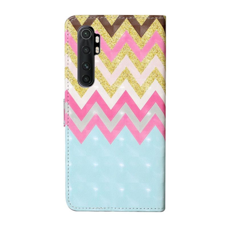 Housse Xiaomi Mi Note 10 Lite Zig Zag Multicolore