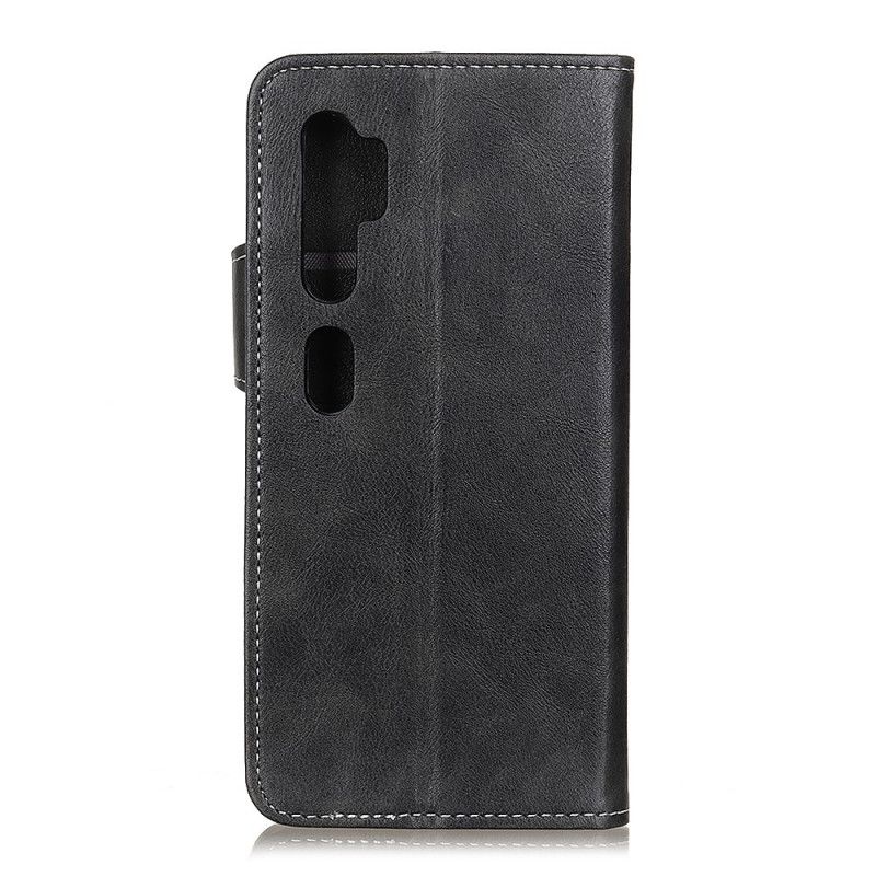 Housse Xiaomi Mi Note 10 / Note 10 Pro Artistique Couture Bouton