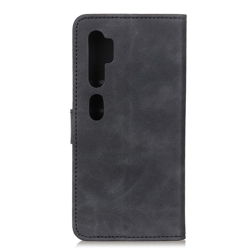 Housse Xiaomi Mi Note 10 / Note 10 Pro Matte Effet Cuir Vintage Khazneh