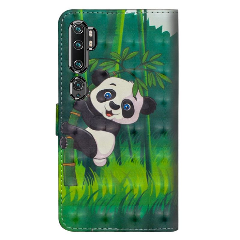 Housse Xiaomi Mi Note 10 / Note 10 Pro Panda Et Bambou