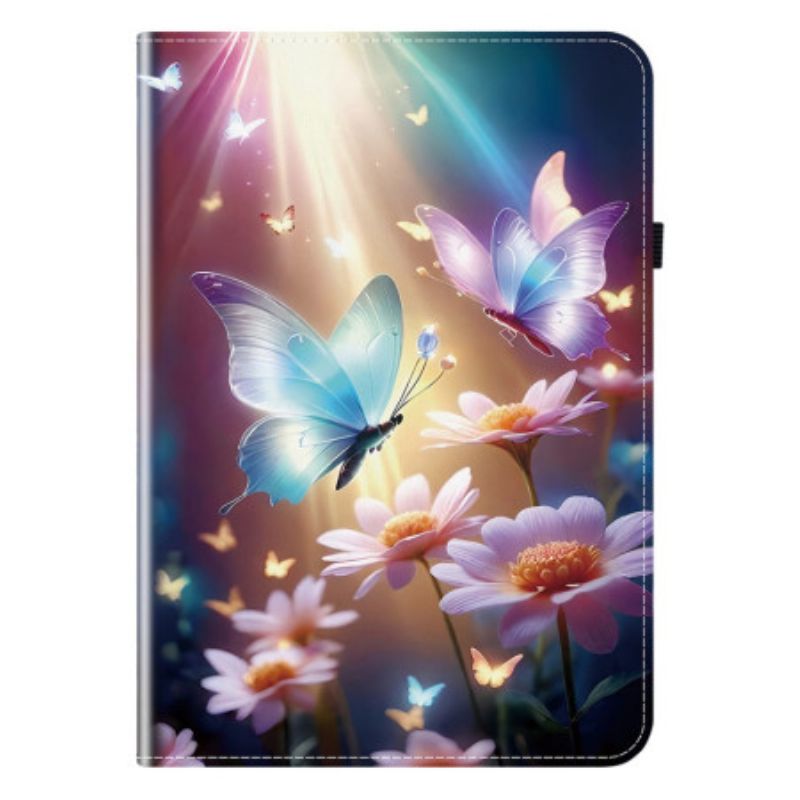 Housse Xiaomi Pad 7 / Pad 7 Pro Papillons Lumineux