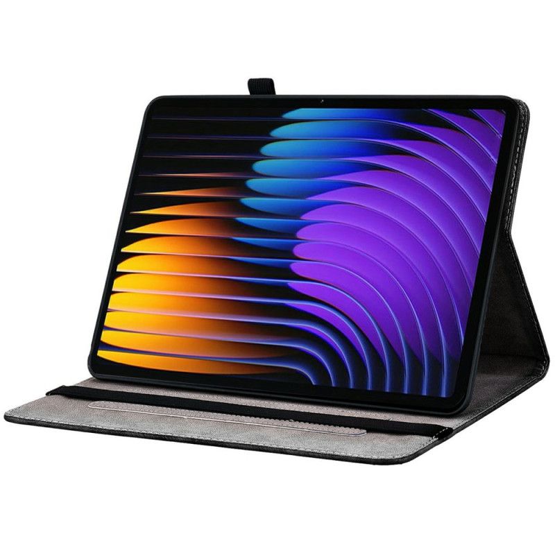 Housse Xiaomi Pad 7 / Pad 7 Pro Roses Dorées et Papillons