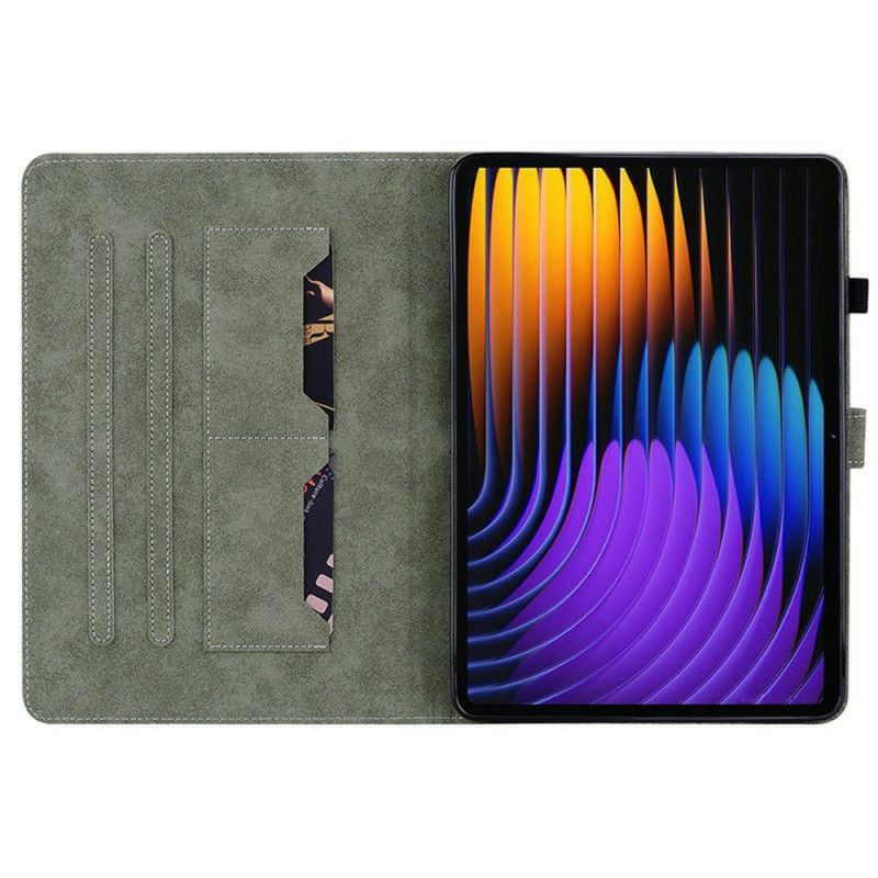Housse Xiaomi Pad 7 / Pad 7 Pro Simili Cuir Vintage