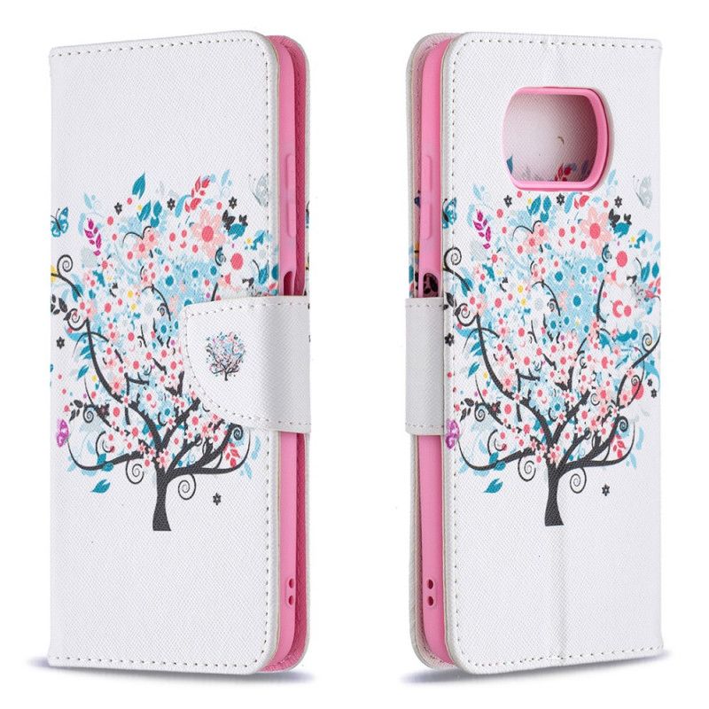 Housse Xiaomi Poco X3 Flowered Tree